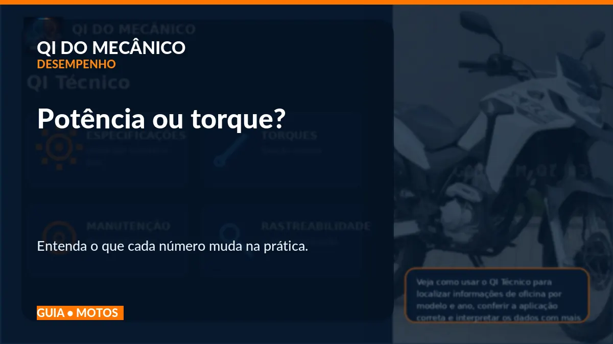 Torque enche cedo, potência estica: o que você realmente sente no guidão?