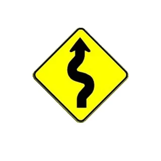 A-3B — Pista sinuosa à direita