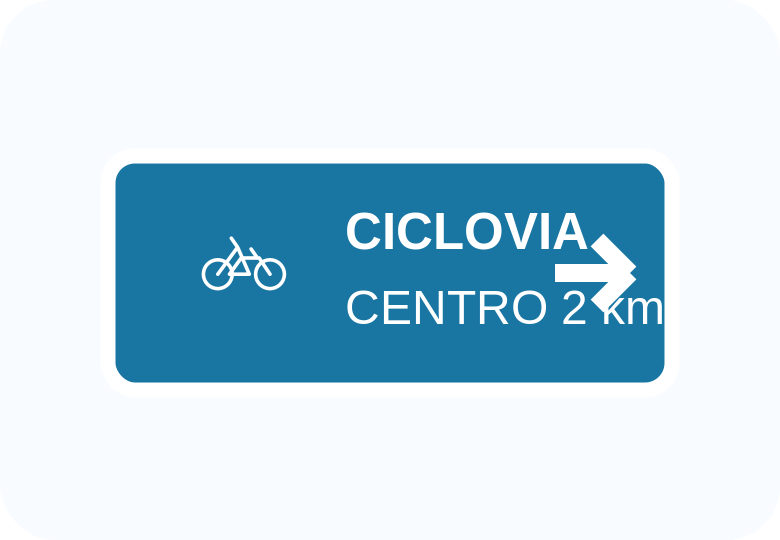 CIC-DEST — Orientação de destino cicloviário