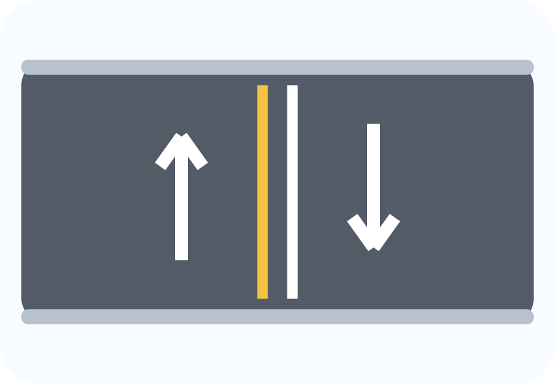 MFR — Marcação de faixa reversível no contrafluxo