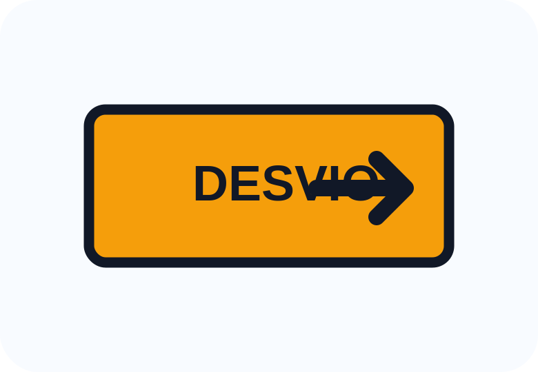 TMP-DESV — Desvio temporário