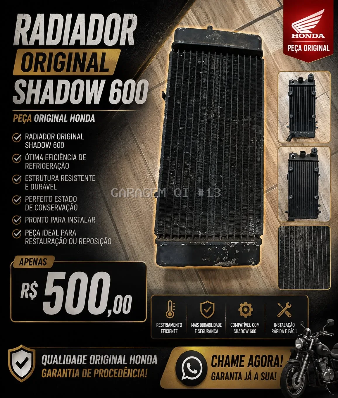 Radiador shadow 600