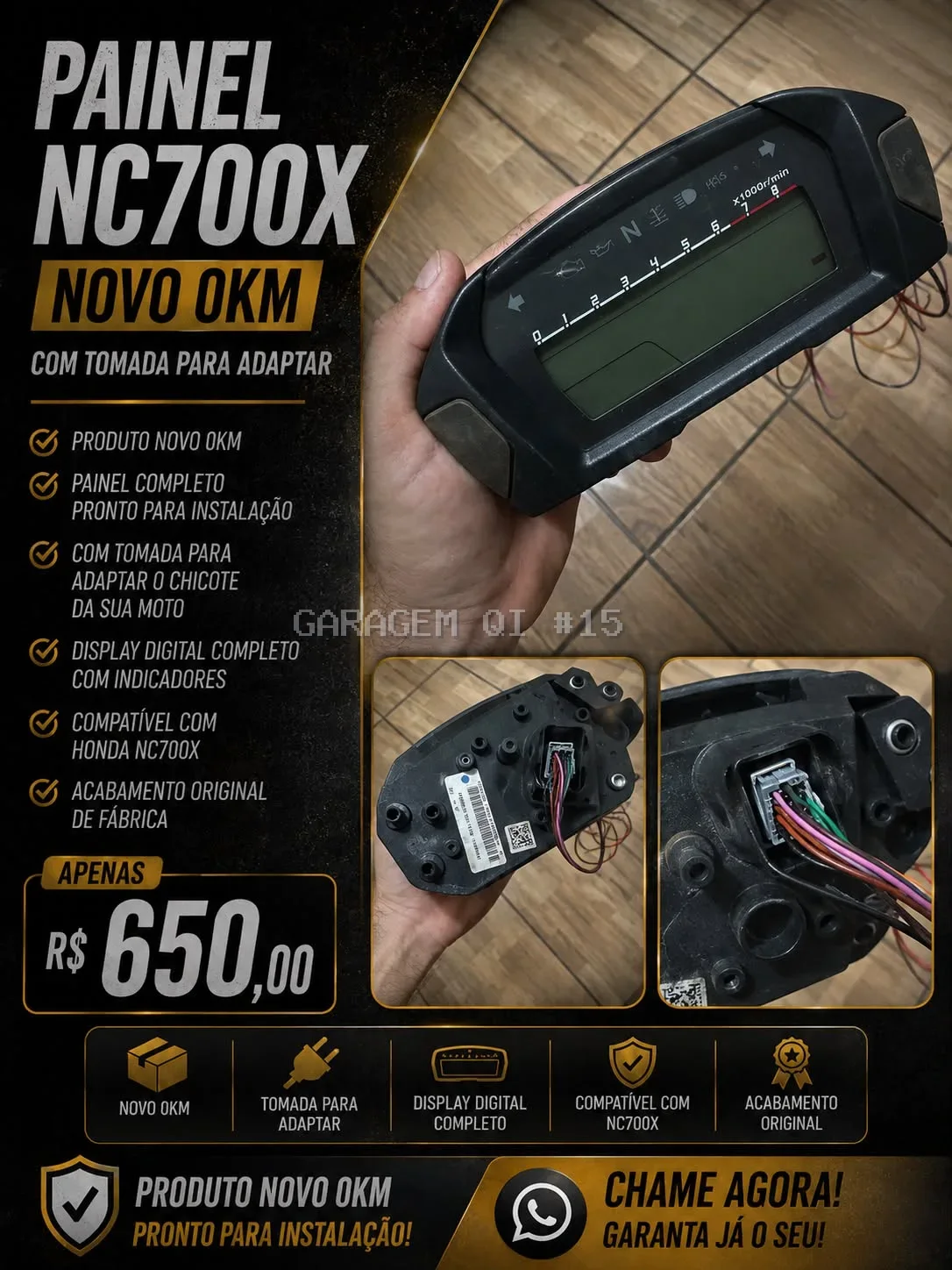 Painel nc700x